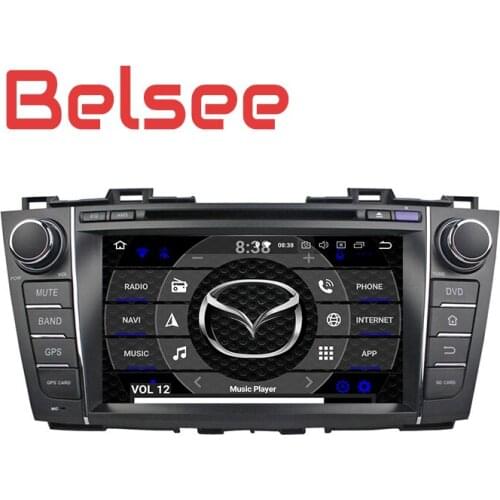 Belsee for Mazda 5 2009-2013 Car Stereo Android 8 Radio Octa Core PX5 GPS Navigation Head Unit Autoradio DVD Player Bluetooth