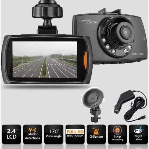 High Definition 720P Vehicle DVR Camera Video 2.4 Inch LCD Night Vision Vehicle Camera Video Camera Night Vision