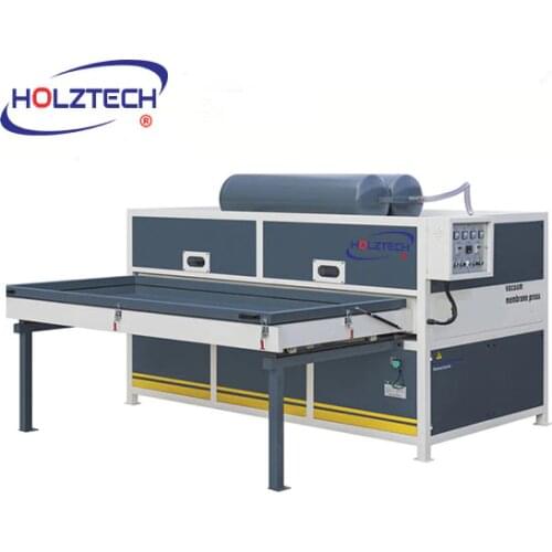 Woodworking Compact Vacuum Membrane Press for Door Cabinet PVC Veneer Negative Pressure