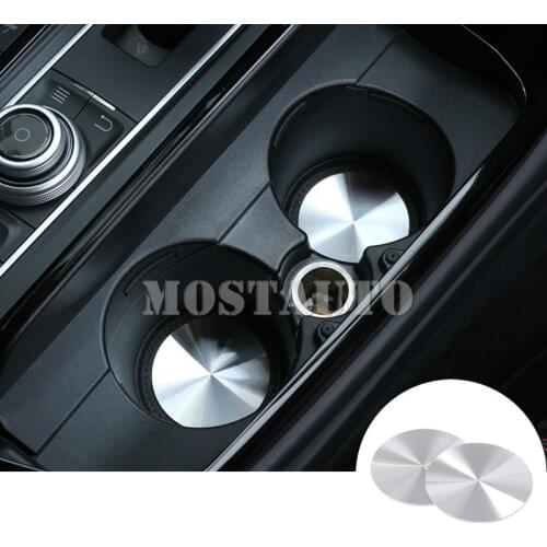 For Maserati Levante Quattroporte Ghibli Interior Water Cup Holder Pad Mat 2pcs Car Accessories Interior Car Decor Car Trim