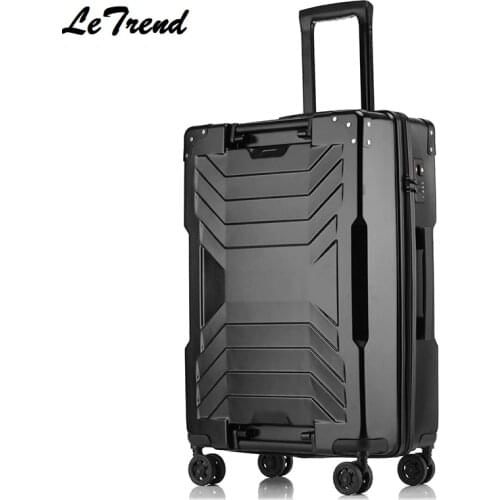 New ABS Zipper Luggage 20/24/29 Inch Size High Quality Rolling Luggage Spinner Brand Travel Suitcase On Wheels