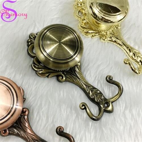 2017NEW Alloy Curtain Tie Back Tieback Holders Clothes Hat Wall Hooks Hanger Home Decor