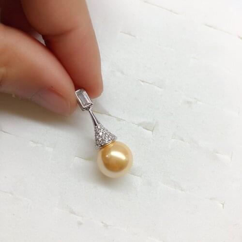 New Design Pendant Base Mountings Findings Jewelry Settings Parts for Pearls Beads Stones Crystal Agate Coral, 10pcs/lot