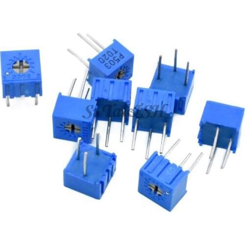 10Pcs/Lot 3362P-1-504LF 3362P 504 500K ohm Trimpot Trimmer Potentiometer Variable resistor new original