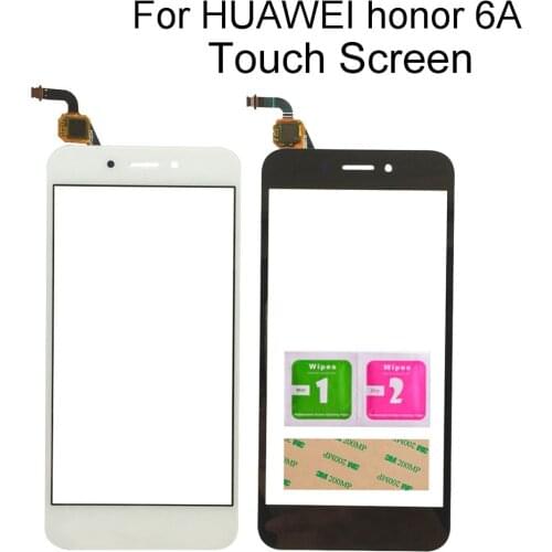 Touch Screen For Huawei Honor 6A DLI-TL20,DLI-AL10 DLI-L22 DLI-L01 Digitizer Panel Front Glass Lens Sensor Tools 3M Glue Wipes