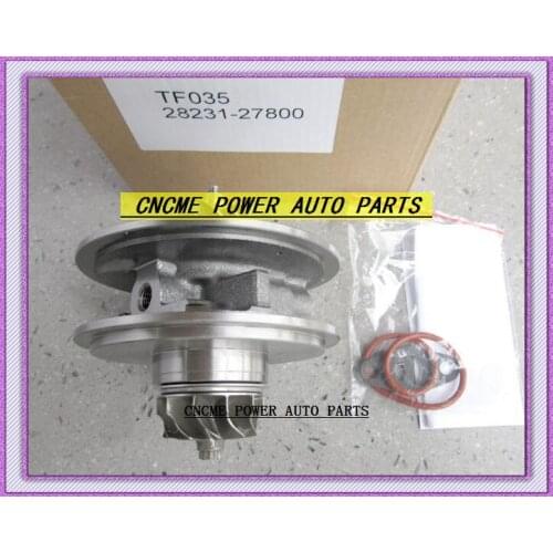 TURBO cartridge CHRA Core TF035 49135-07302 49135-07301 28231-27800 49135-07300 For HYUNDAI Santa Fe 2005- D4EB D4EB-V 2.2L CRDi
