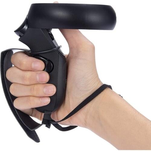 VR Touch Controller Grip Adjustable Knuckle Straps firmly and protection for Oculus Quest / Rift S VR Headset Accessories