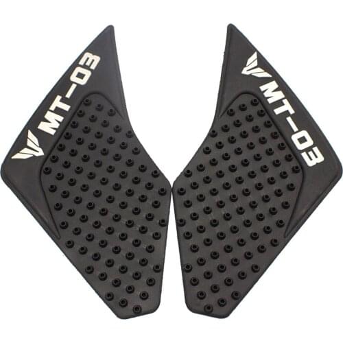 Motorcycle Tank Pad Protector Sticker Decal Anti Slip Gas Knee Grip Traction Pad For Yamaha MT-03 MT03 2015-2016