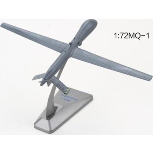 1/72 scale U.S. American Navy Army MQ-1 Drone Bomber Reconnaissance airplane models adult children display show collections