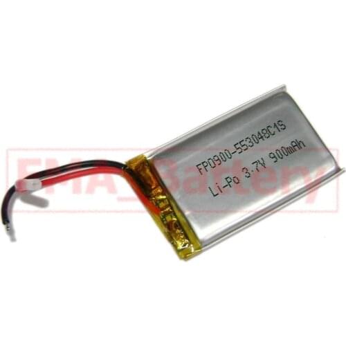 2Pcs 553048 3.7V 900mAh LiPo Battery Replace for Phone MP3 MP4 GPS PSP Phone Inside Cell