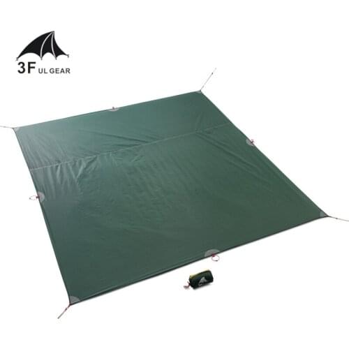 3F UL GEAR Tent Floor Saver Reinforced Multi-Purpose Tarp tent footprint camping beach picnic Waterproof Tarpaulin Bay Play