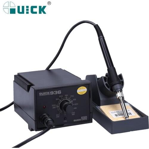 QUICK 936 Anti-static Solder Station 60W 110V/220V Adjustable Temperature Welding Soldering Iron SMD BGA Rework Tools