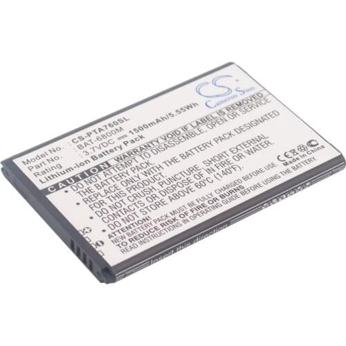 CS 1500mAh/5.55Wh battery for Pantech IM-A760, IM-A760s, IM-A770k, IM-A780L BAT-6800M