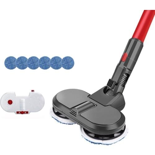 Electric Mop Head Attachment Compatible For Dyson V15 To Clean Wet And Dry Mopping Brush With Water Tank