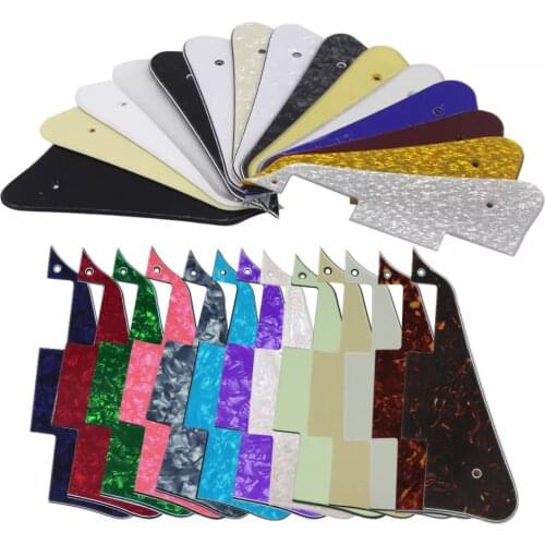 FLEOR LP Pickguard Electric Guitar Pickguard Scratch Plate For LP Guitar Parts Accessories , 15 Colors Choose