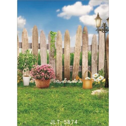 Photography Background Spring Grassland Flowers Customized Computer Printed Photo Backdrop for Photo Shooting Wedding Children