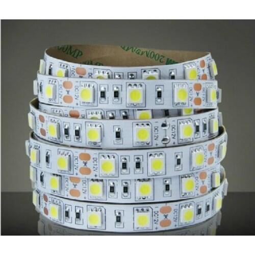 Hot Sale LED strip 5050 12V flexible light 60led/m,10m/lot ,RGB, White,Warm white, Cold white,Blue,Green,Red,Free shipping