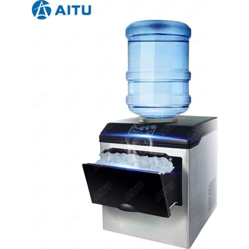 HZB25 Electric Bullet Ice Maker Ice Making Machine Desktop for barreled water inflow