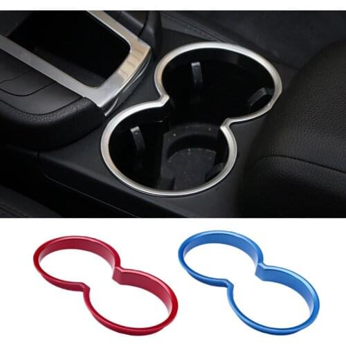 ABS Car Interior Water Drink Cup Holder Cover Mouldings Trim for Porsche Macan Styling Accessories