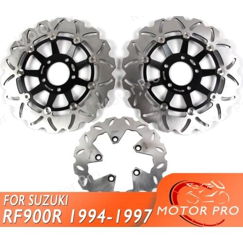 For SUZUKI RF900R 1994 1995 1996 1997 Front Rear Brake Disc Disk Rotor Kit Motorcycle RF 900 R RF900 900R GSX GSF 1200 BANDIT