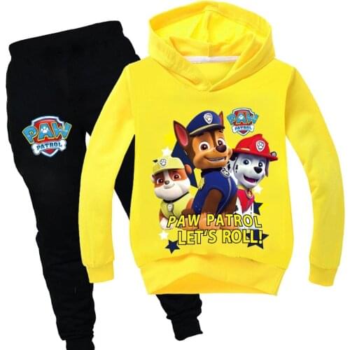 Boys Clothing Suits Paw Patrol Casual Baby Girl Clothes Sets Spring Kids Set Children Long Sleeve T-shirt Tops +Pants Outfit Set
