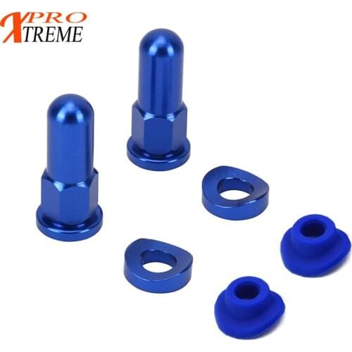 Motorcycle MX Rim Lock Covers Nuts Washers Security Bolts Gasket For YAMAHA YZ80 YZ85 YZ125 YZ250 YZ250F YZ450F WR250F WR450F