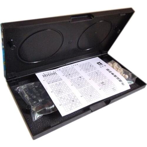 Magnetic Travel Chess Set Board Game Chess Set for Kids and Adults Foldable Portable Board 11x11inch