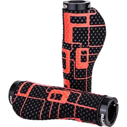 Silicone Gel Lock Anti Slip Handlebar Grips For MTB Mountain Bike Road Bicycle Parts Handlebar Grip Handle For Cycling