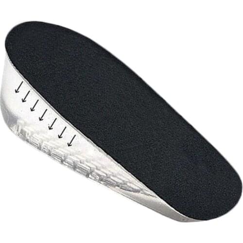 Invisible Heightened Insole Soft Non-slip Shock-absorbing Foot Pad Men Women Increased Inner Heighten Stealth Enhancement Heel