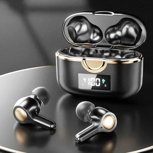 2021 new TWS Led wireless headset HiFi stereo in-ear earbuds bluetooth headset PK 3 pro i9000 air 2 for Android iOS