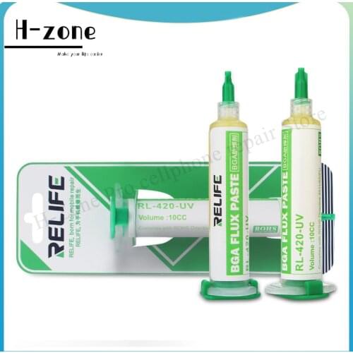 RELIFE RL-420 UV BGA Flux Paste Soldering Paste Flux Grease for Chips Computer Phone LED BGA SMD PGA PCB Soldering Tin welding