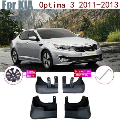 Front Rear Fender Mud Guard Splash Flap Mudguards Accessories Car Mudflap For KIA Optima 3 K5 TF SX SXL Hybrid 2013 2012 2011