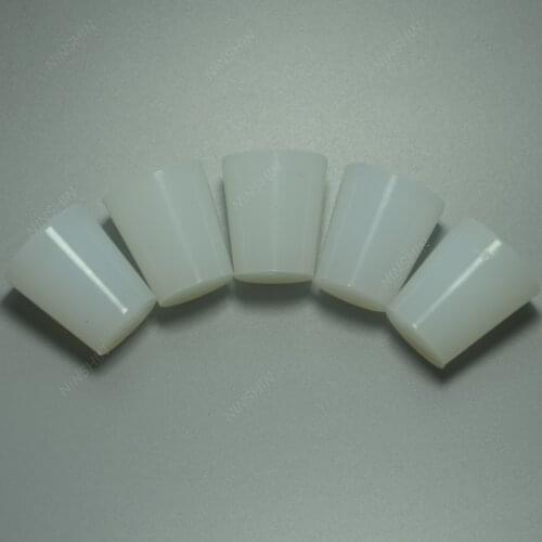 4# Silicone Plug with Hole for Airlock Valve Bubbler Brew Wine Food Grade Silicone Rubber Stopper,Lab Silicon Stopper,5PCS/LOT