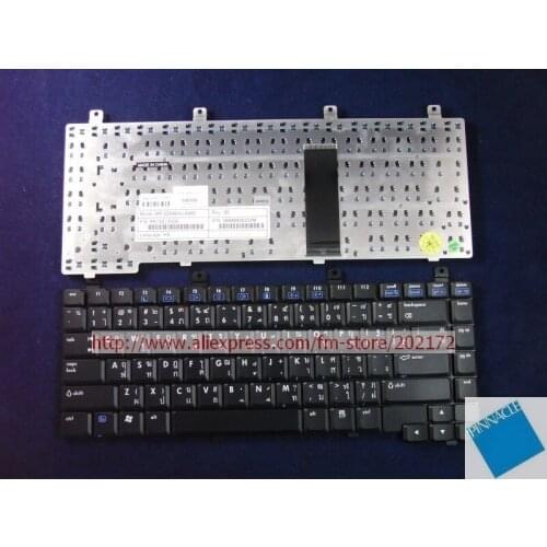 Brand New Black Laptop Notebook Keyboard 393568-211 PK13ZLI5300 For HP Compaq nx6115 nx6125 series(Hungary)100% compatiable us