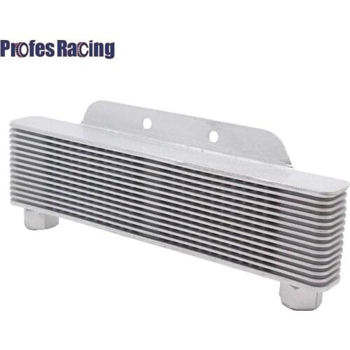 Motorcycle Universal Oil Cooler Engine Transmission Oil Cooler Radiator Cooling Radiators 238mm 15-Row Accessory