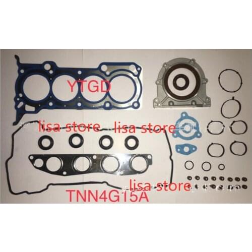 High quality engine gasket kits for Z0TYE TNN4G15A TNN4G15B TNN4G15T 4A91S 4G63S4T 4G18 4G13 engine