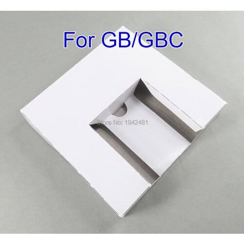 10pcs Carton Replacement Cardboard Inner Inlay Insert Tray For GB for GBC Game Cartridge US version JP version