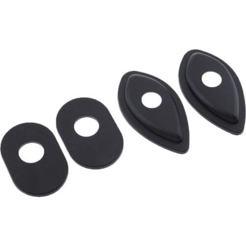 Black Plastic Motorbike Turn Signal Lights Adapter Spacers for Honda CBR600RR/1000RR 2013-2016