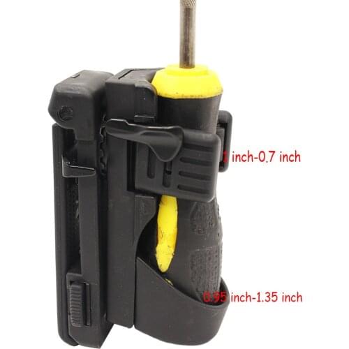 360 Degree Tactical Flashlight Holster Angle Rotatable Tactical Duable Flashlight Holder V51 for 1"-1.25" Flashlight