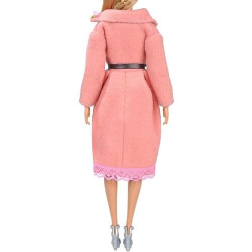 Childrens Doll Clothes Fashion Jacket Accessories Belt With High-end Windbreaker Luxury Doll V6Z0