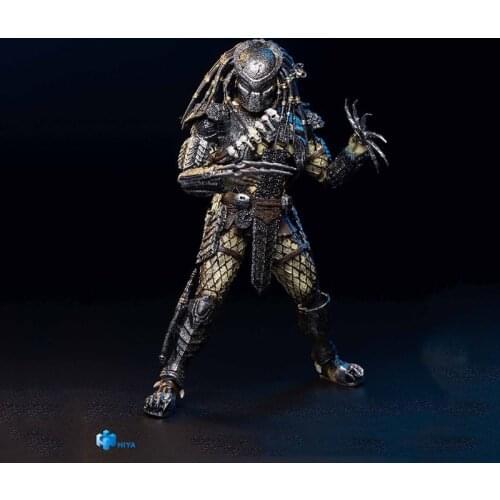 Hiya LP0107 1/18 Scale AVP Scar Predator Action Figure Dolls for Fans Collection In Stock