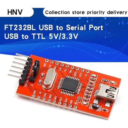 FT232 FT232BL FT232RL USB 2.0 to TTL Level Download Cable to Serial Board Adapter Module 5V 3.3V Debugger