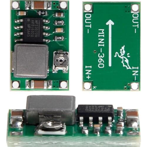 Mini 360 DC/DC Buck Converter Step Down Power Supply Module 4.75V-23V To 1V-17V