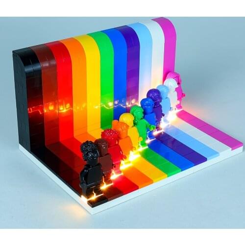 Led Light Set For 40516 Everyone Is Awesome Building Blocks Lighting Kit