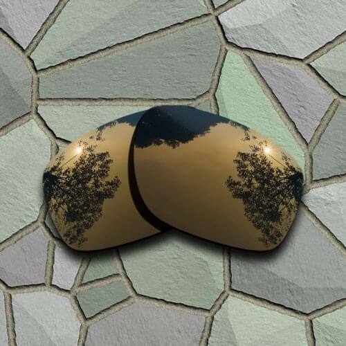 Bronze Copper Sunglasses Polarized Replacement Lenses for Oakley Sliver