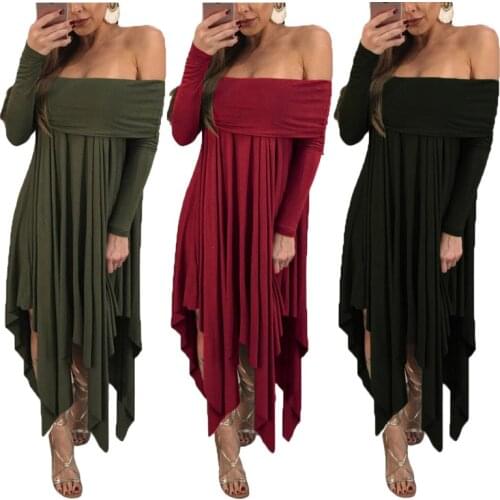 SexeMara Off Shoulder Maternity Dresses