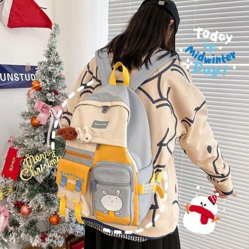 Japanese Style High School Bags For Teenage Girls Multipockets Backpack Women Large-capacity Bags Mochila Feminina Bagpack Bolsa