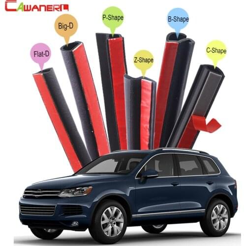 Cawanerl Whole Car Seal Sealing Strip Kit Noise Control Weatherstrip Dust Proof For Volkswagen Routan Tiguan Touran Touareg