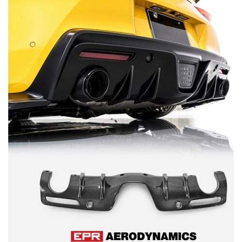 For Toyota 19+ Supra A90 AGN Type Rear diffuser Carbon Fibre Back Bottom Under Panel Racing Aero Body Kit Accessories