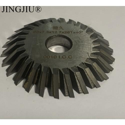 26teeth Cutter 0010 I.C.C.(60X7.3X12.7) for WENXING Key Cutting Machine 233A,233B,100B,232,217,100A,100A1,100A2,100A3,100B